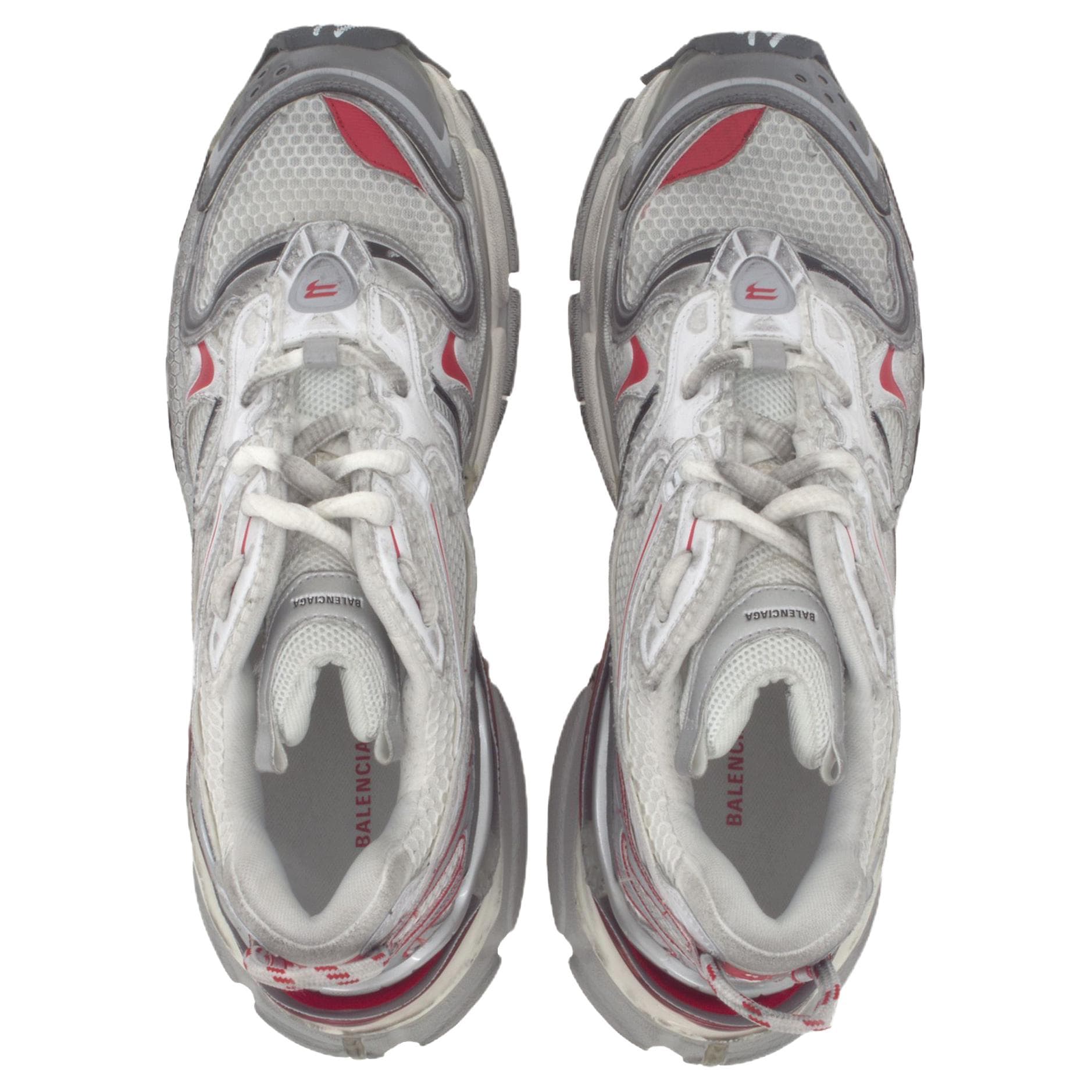 Кроссовки Balenciaga Runner Silver - изображение 4