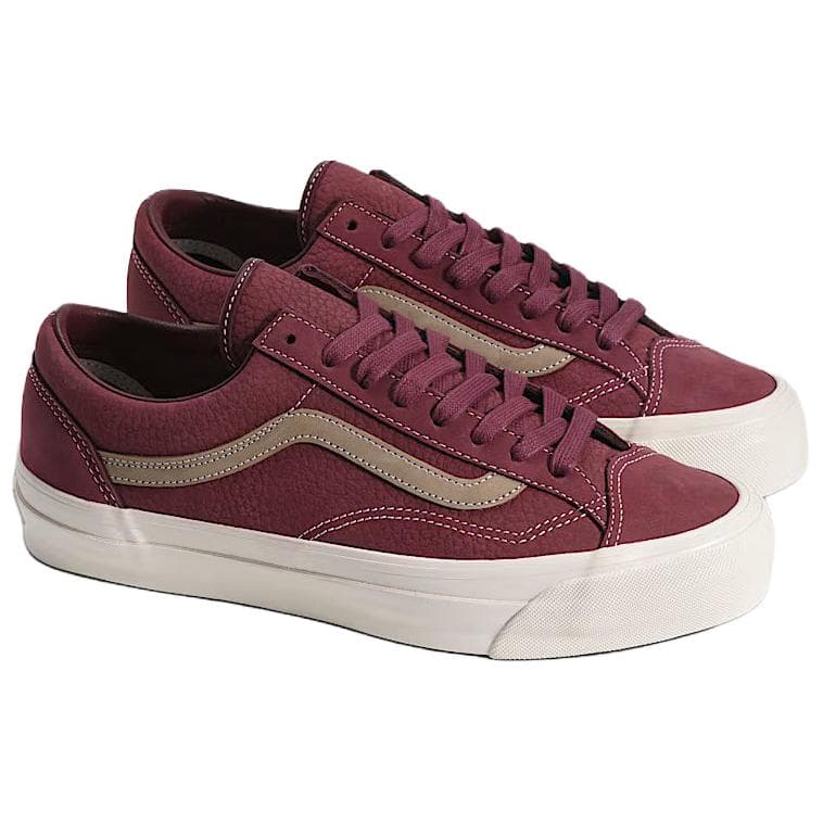 Кроссовки Vans Premium Old Skool Скейтборд Обувь Унисекс Королевский Порт Красный - изображение 2