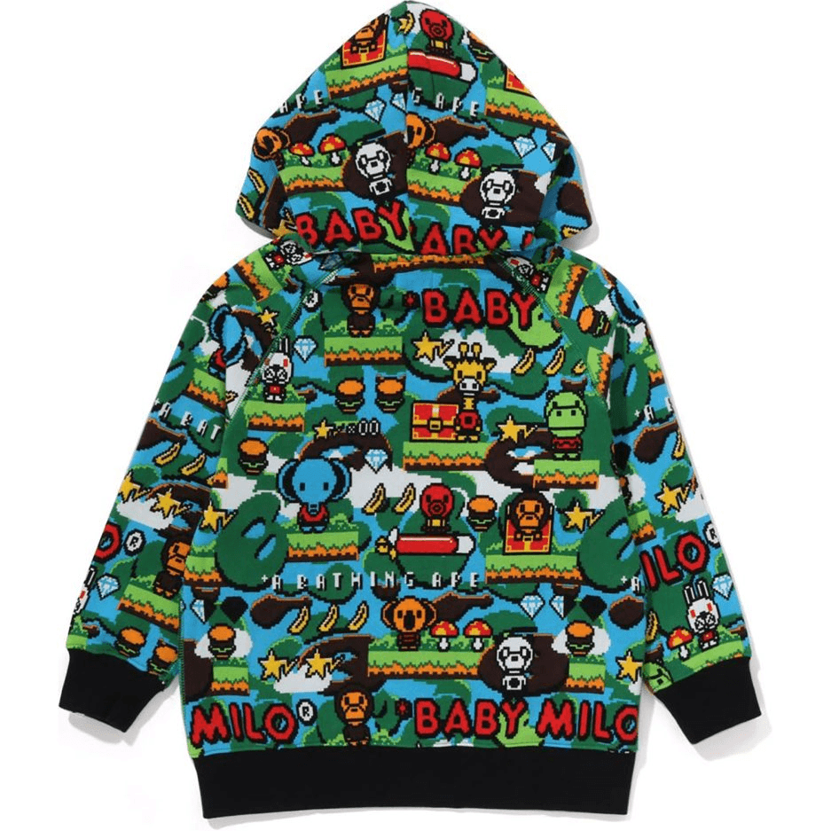 A Bathing Ape Куртки и Пальто Зеленый Детский - изображение 2