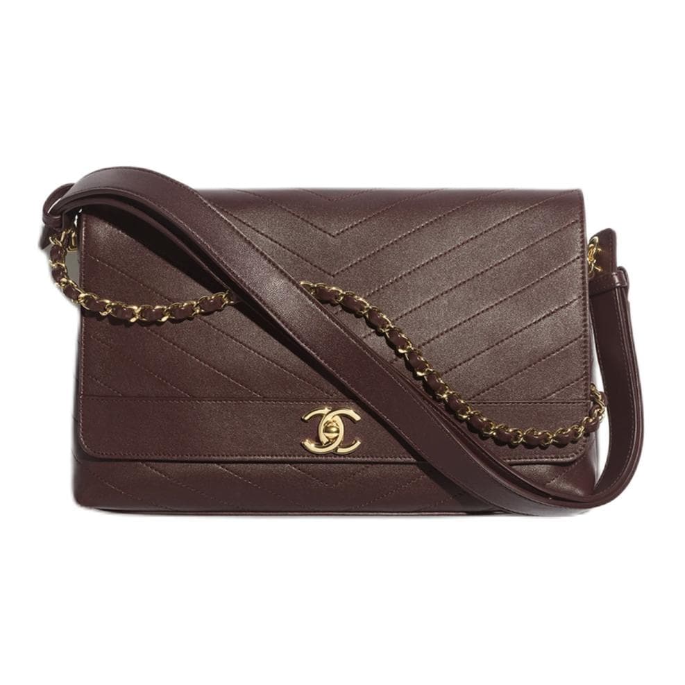 Сумка через плечо CHANEL 26P C LOGO MAXI - изображение 1