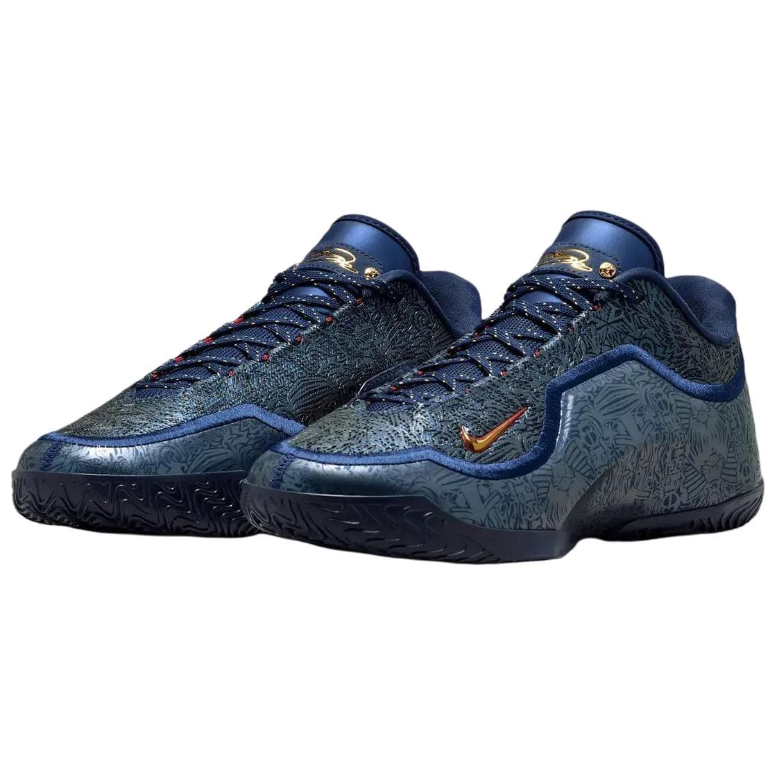 Кроссовки для баскетбола Nike Lebron 23 Баскетбольные кроссовки Мужские Синие - изображение 3