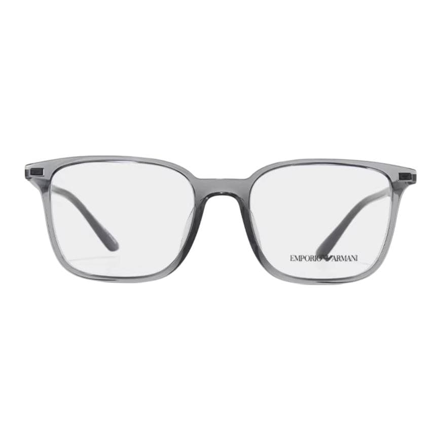 Оправа EMPORIO ARMANI Компьютерные очки Квадратные Диоптрические Мужские Прозрачно-Серые - изображение 2