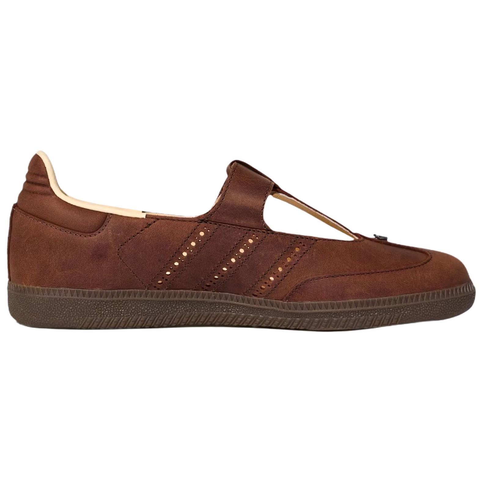 Adidas Originals Samba Jane Туфли Мэри Джейн Унисекс Коричневый - изображение 2