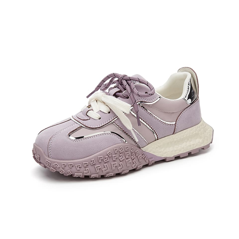 Кроссовки Daphne Vintage Versatile Балет Стиль Платформа Спортивная Обувь Легкая Мягкая Подошва - изображение 1