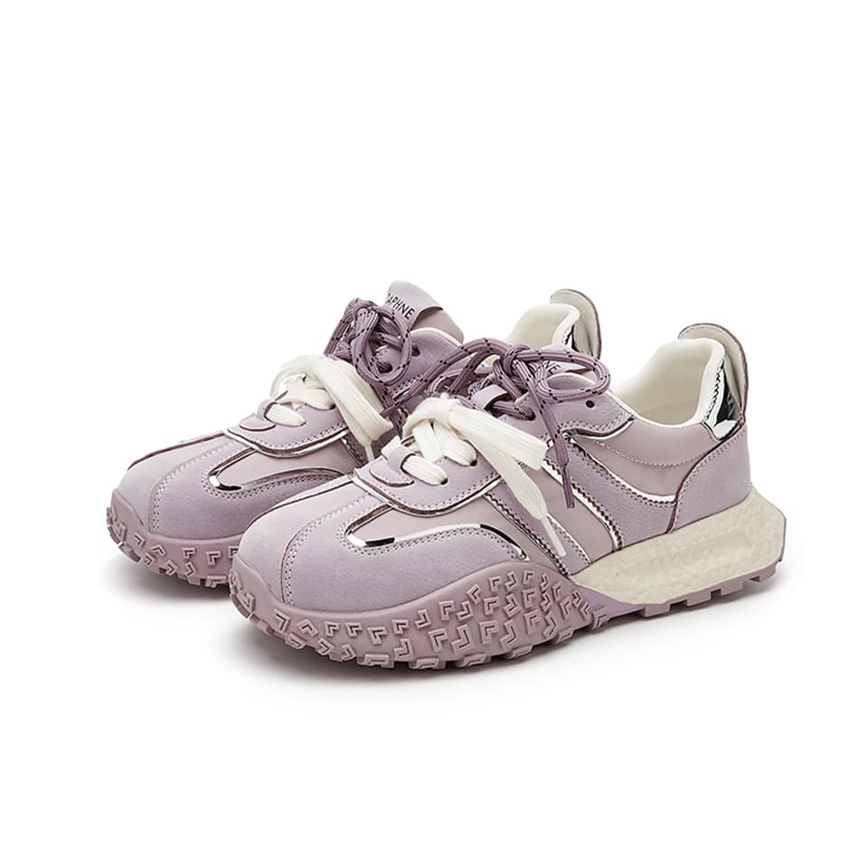 Кроссовки Daphne Vintage Versatile Балет Стиль Платформа Спортивная Обувь Легкая Мягкая Подошва - изображение 2