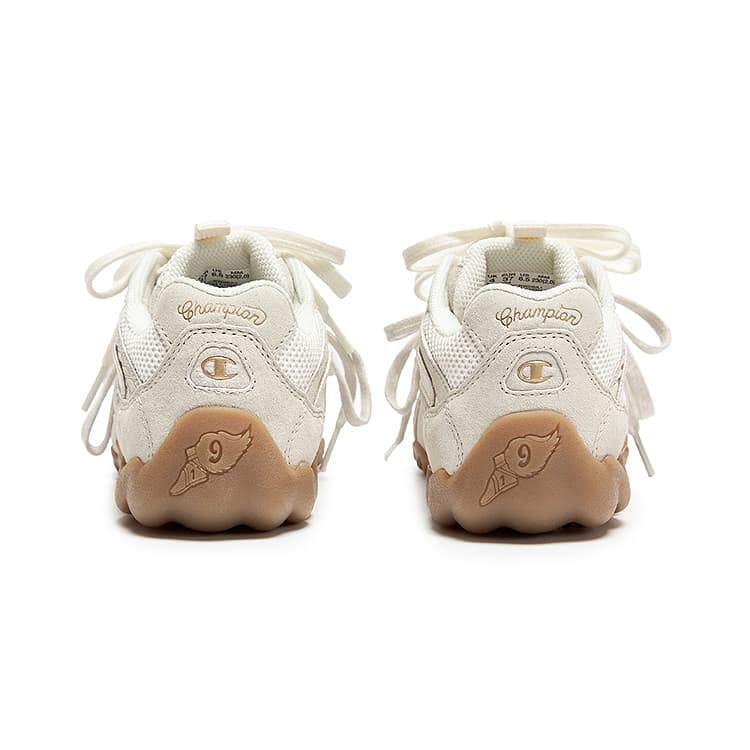 Кроссовки Champion Low Top Повседневная обувь Женская Серебряный Береза Серый Молочно-белый - изображение 4