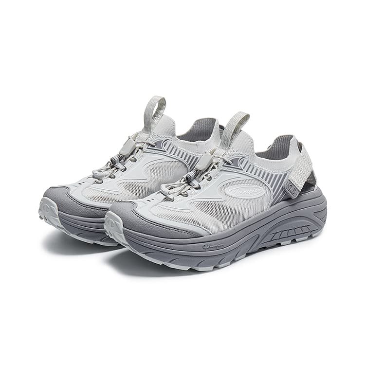 Кроссовки Champion Low Top Повседневная Обувь Женская Лунный Серый Волчий Серый - изображение 3