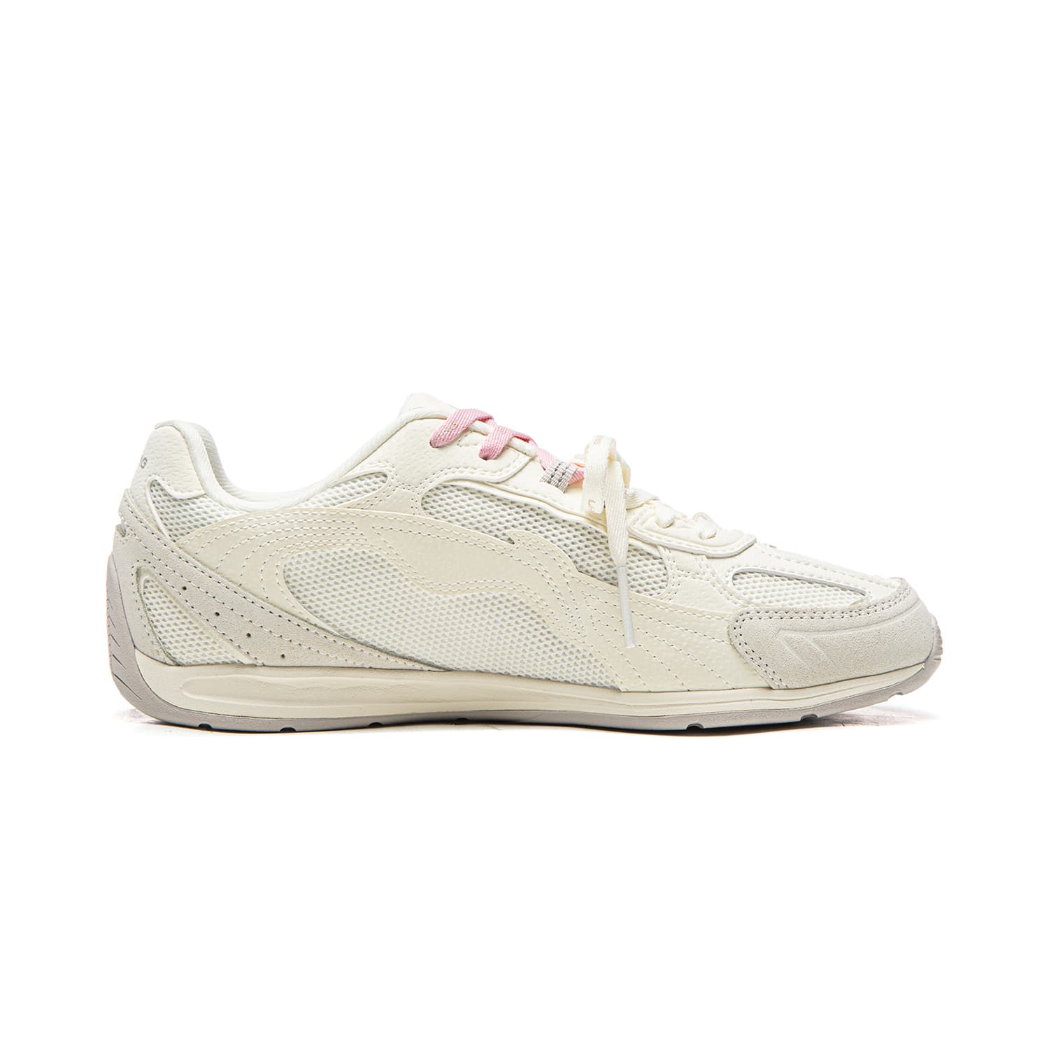 Кроссовки Li NING Film CLASSIC Low Топ Повседневная обувь Женские Экрю - изображение 2