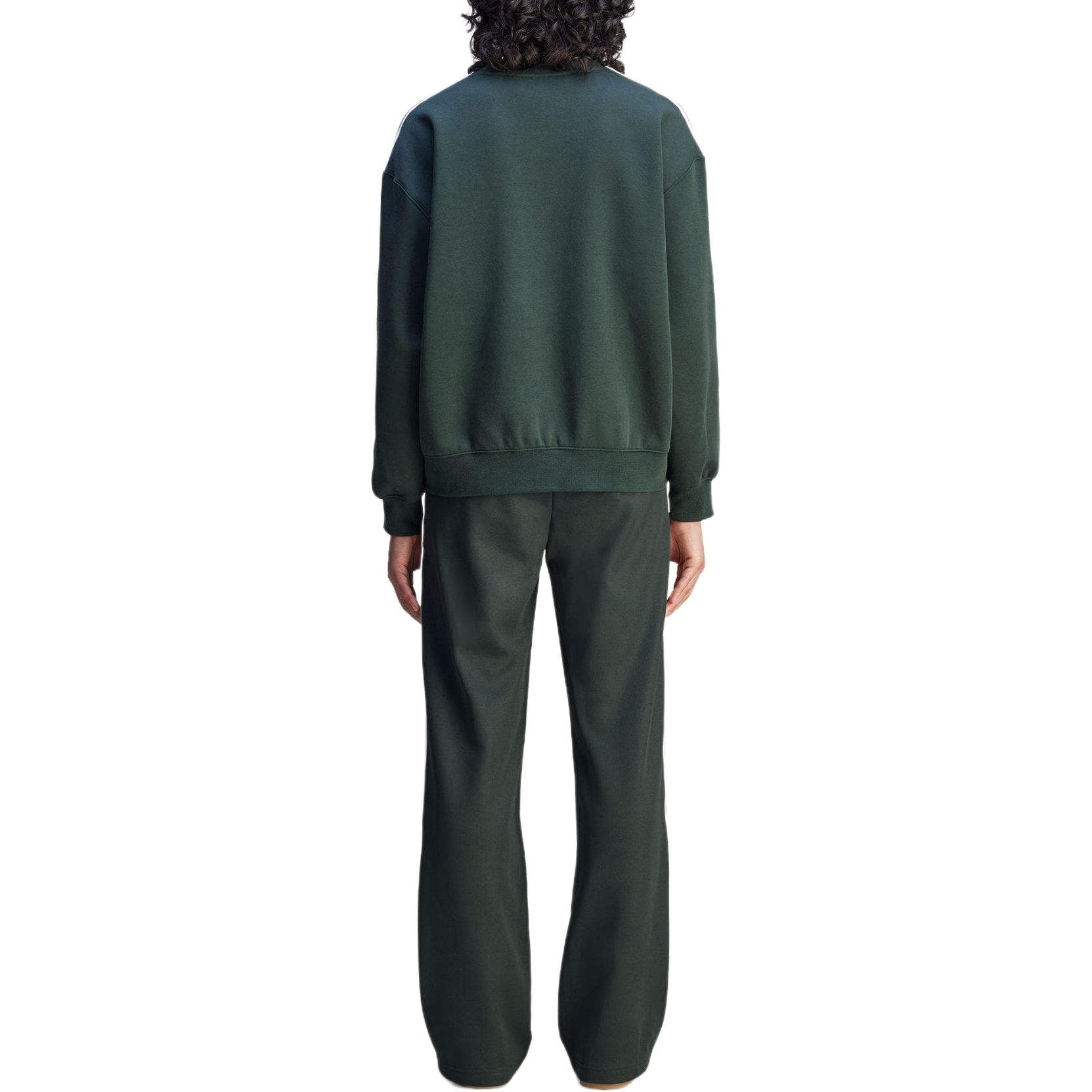 Штаны Adidas Originals x Sporty Rich SPORTY RICH Спортивные брюки женские темно-зеленые - изображение 5