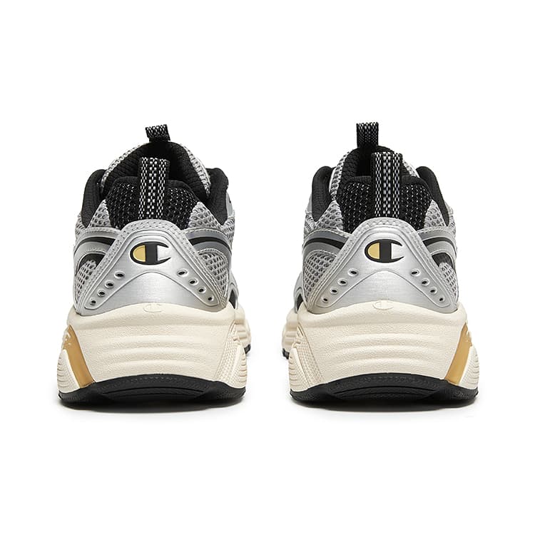Кроссовки Champion Low Top Повседневная Обувь Мужская Серебристо-Белая Сплав Серого - изображение 4