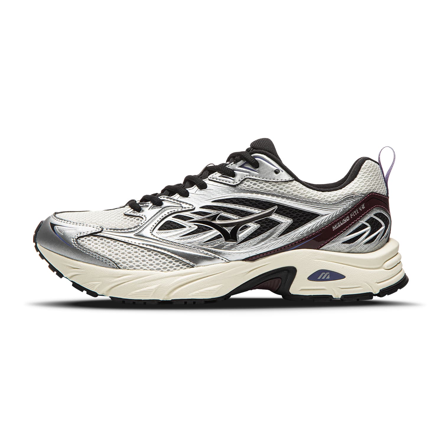 Кроссовки для бега Mizuno FIYI V2 Текстиль Синтетическая кожа Низкий топ Бег на длинные дистанции Спринт Беговые кроссовки Унисекс - изображение 1