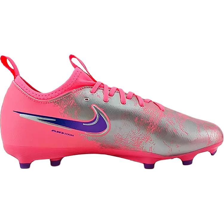 Бутсы NIKE Mercurial Vapor 16 Синтетическая кожа Low Топ Детские футбольные бутсы Розово-серебристый Детский - изображение 2