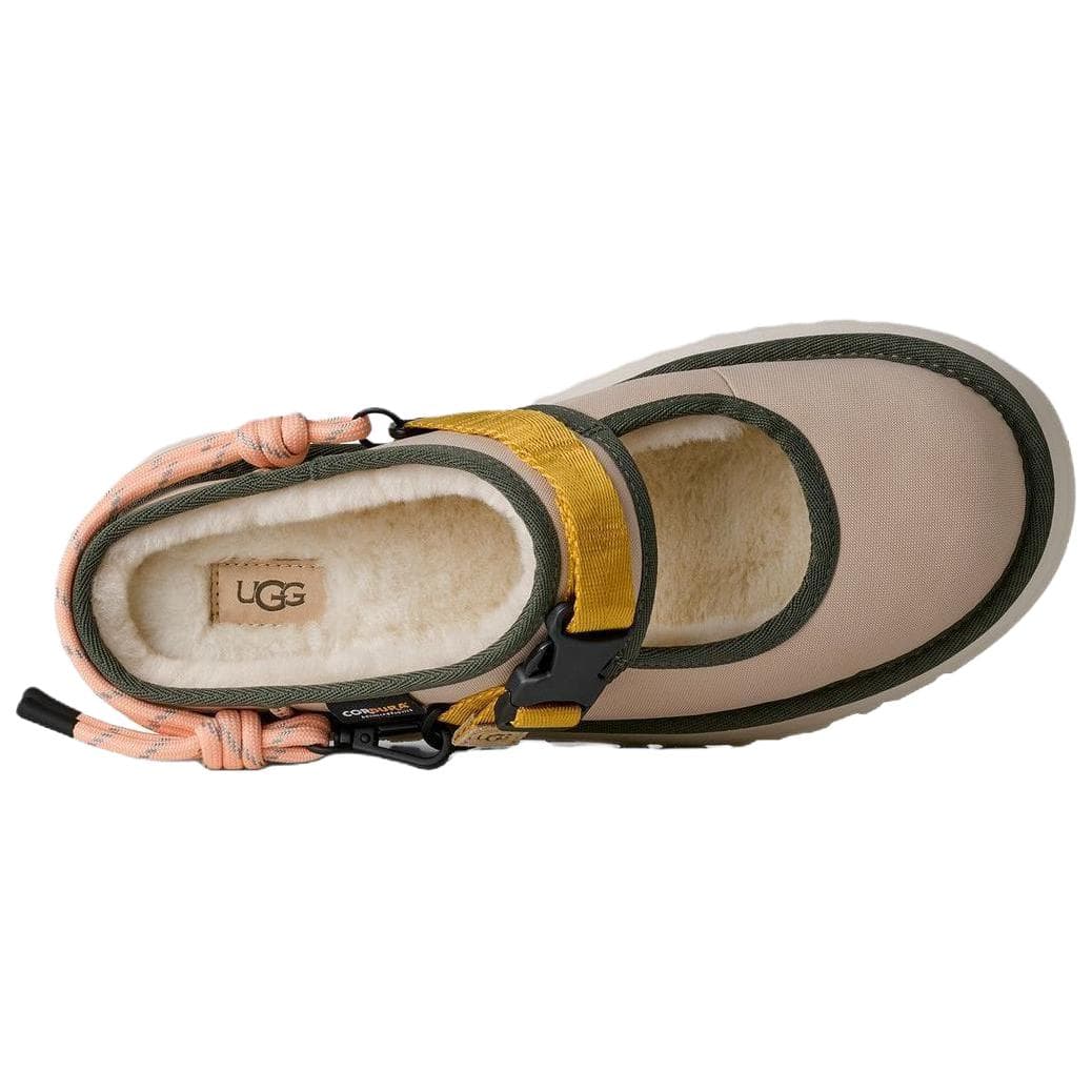 Сандалии UGG ЭВА Устойчивые к истиранию закрытые тапочки Женские Песочный Замковый Коричневый - изображение 5