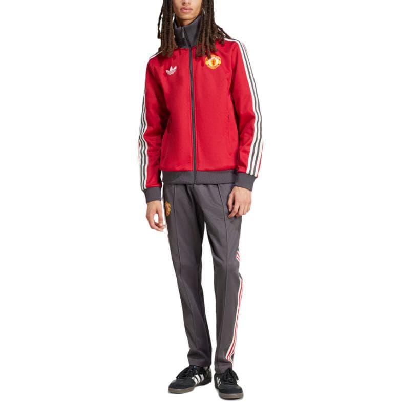 Куртка Adidas Originals MUFC MANCHESTER UNITED Victory Red Men's Jackets - изображение 2