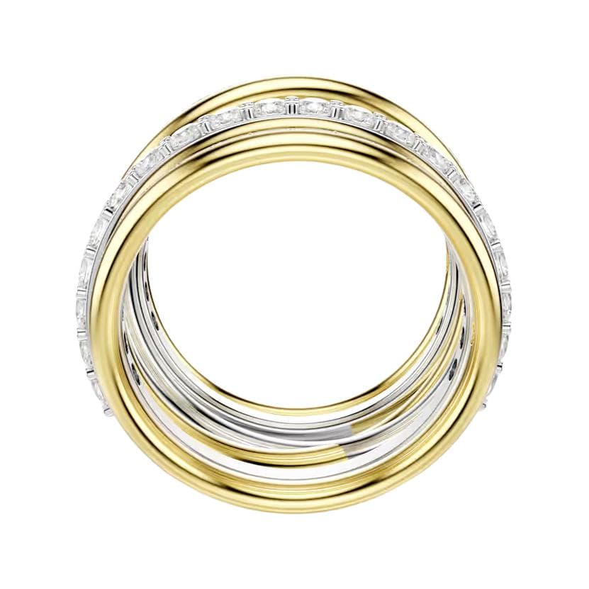 Кольцо Swarovski Hyperbola Циркон Кольца Унисекс Белый - изображение 3
