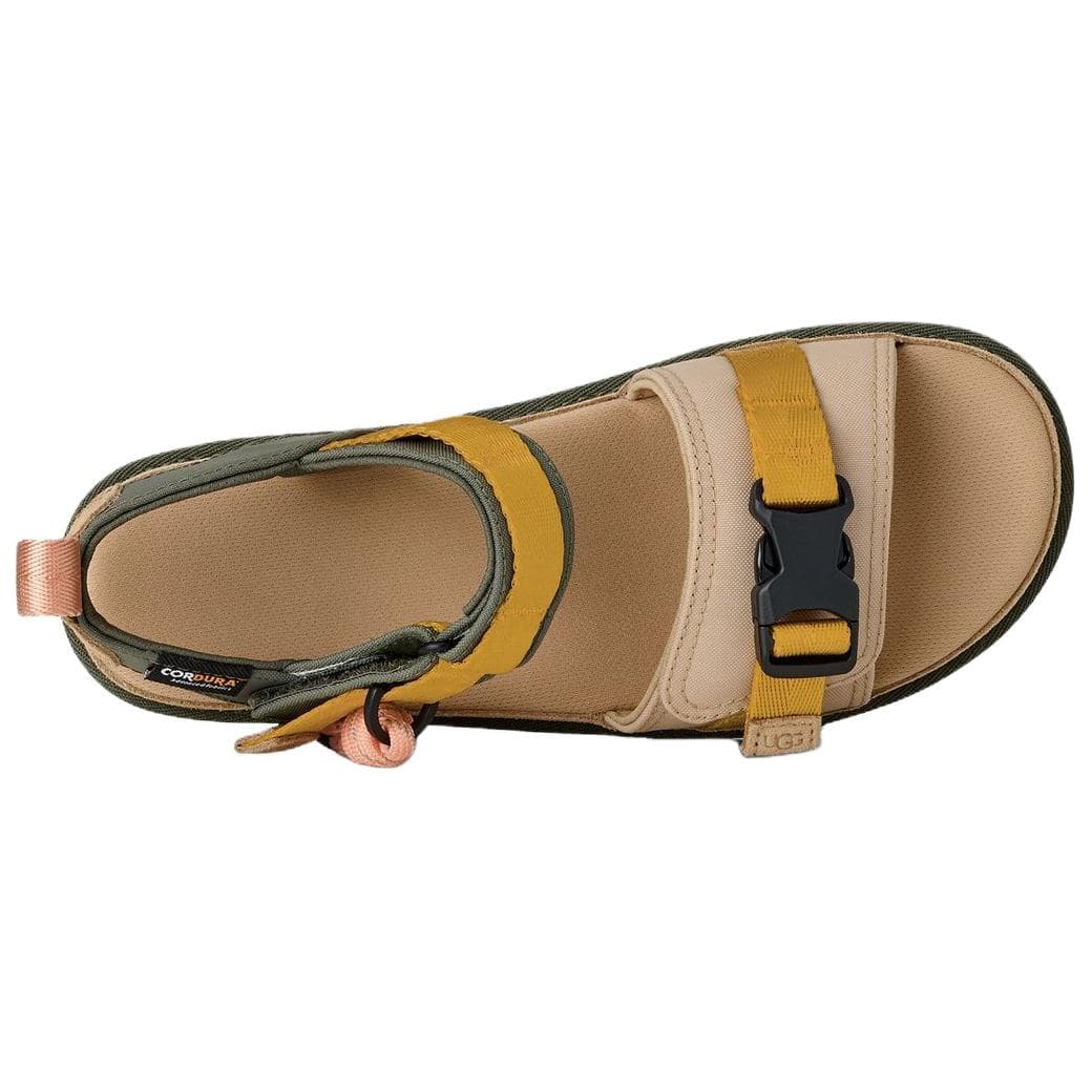 Сандалии с ремешком UGG Золотистая Семейная Корова Спилок Пляжные Сандалии Женские Песочно-Коричневый - изображение 5