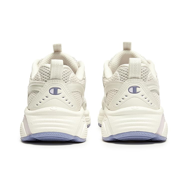 Кроссовки Champion Low Top Повседневная Обувь Женская Молочно-Белый Галактический Сиреневый Фиолетовый - изображение 4