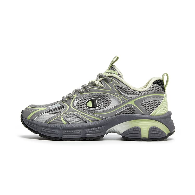 Кроссовки Champion Low Top Повседневная Обувь Женская Осенняя Лунный Серый Hilling Зеленый - изображение 1