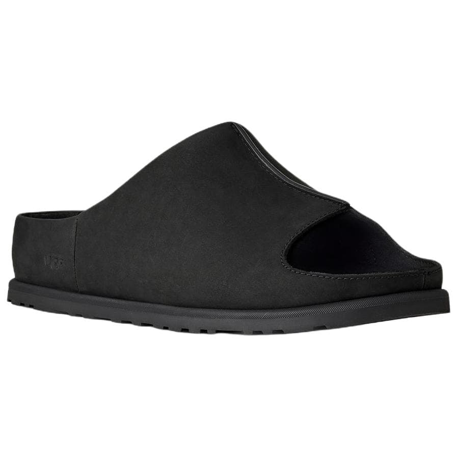 Сандалии UGG Rubber Slide Тапочки Мужские Черные - изображение 2