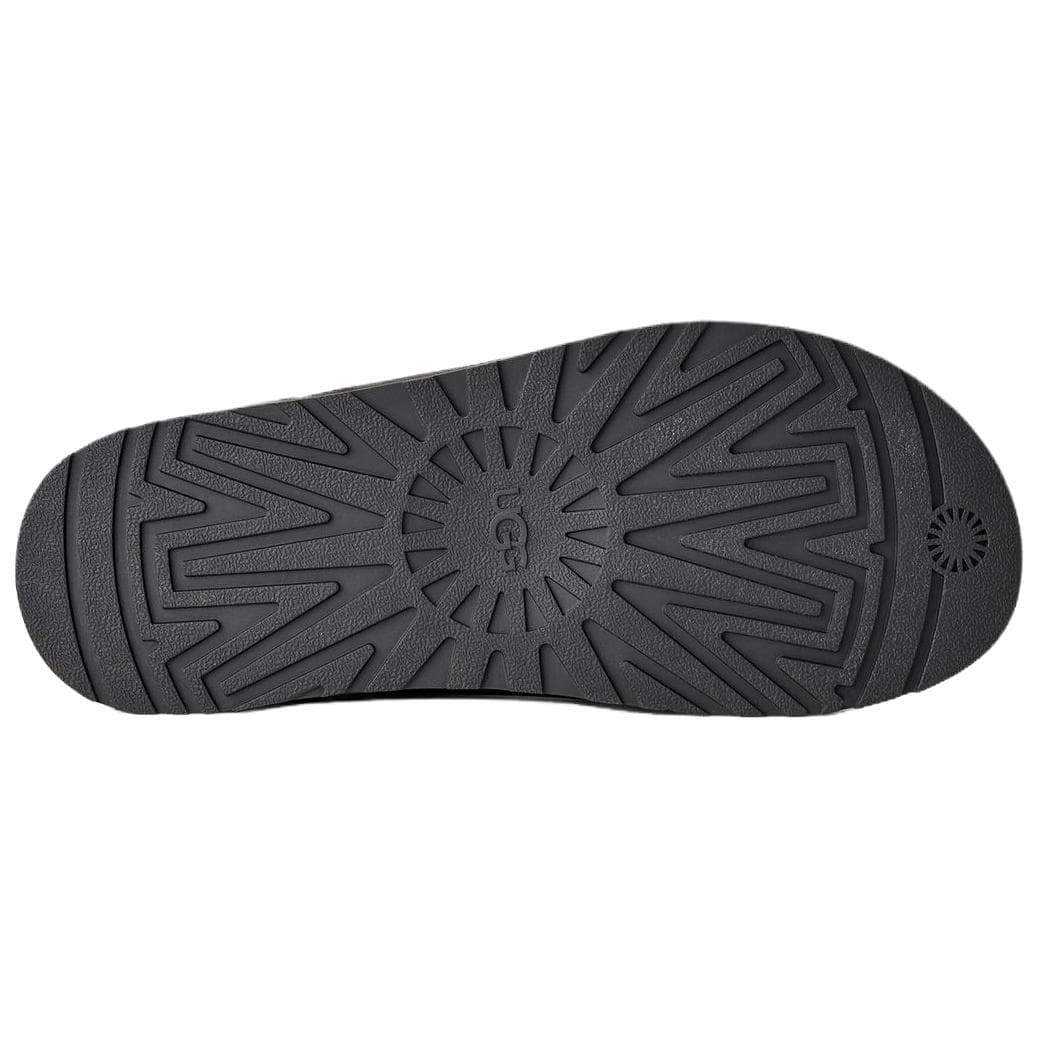 Сандалии UGG Rubber Slide Тапочки Мужские Черные - изображение 5