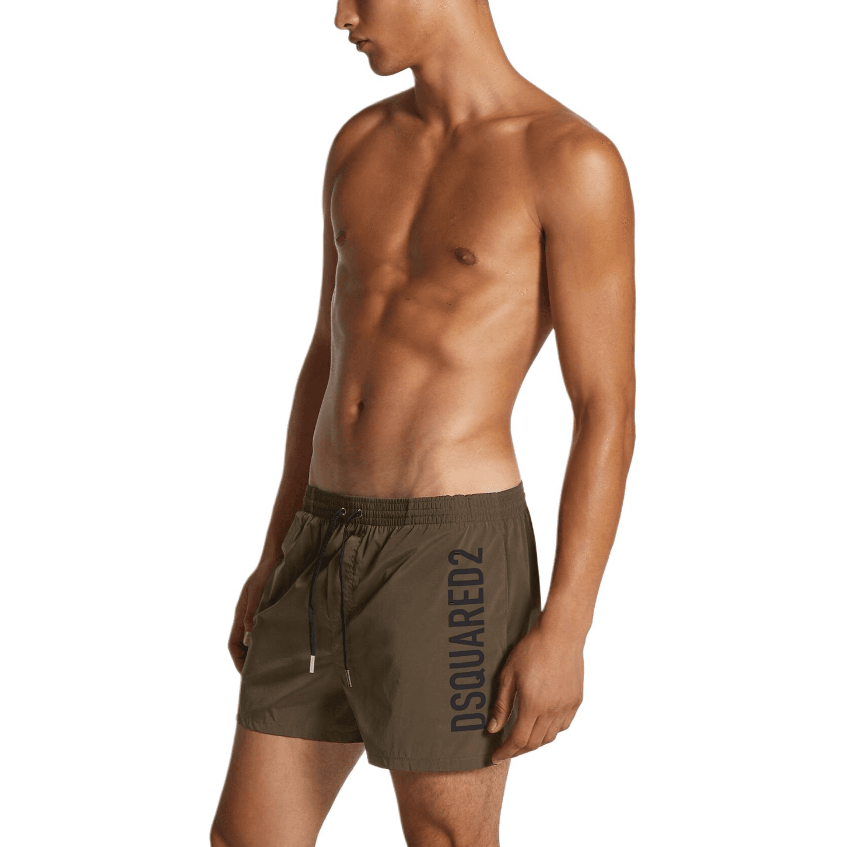 DSQUARED 2 Пляжные шорты Мужские Коричневые - изображение 3