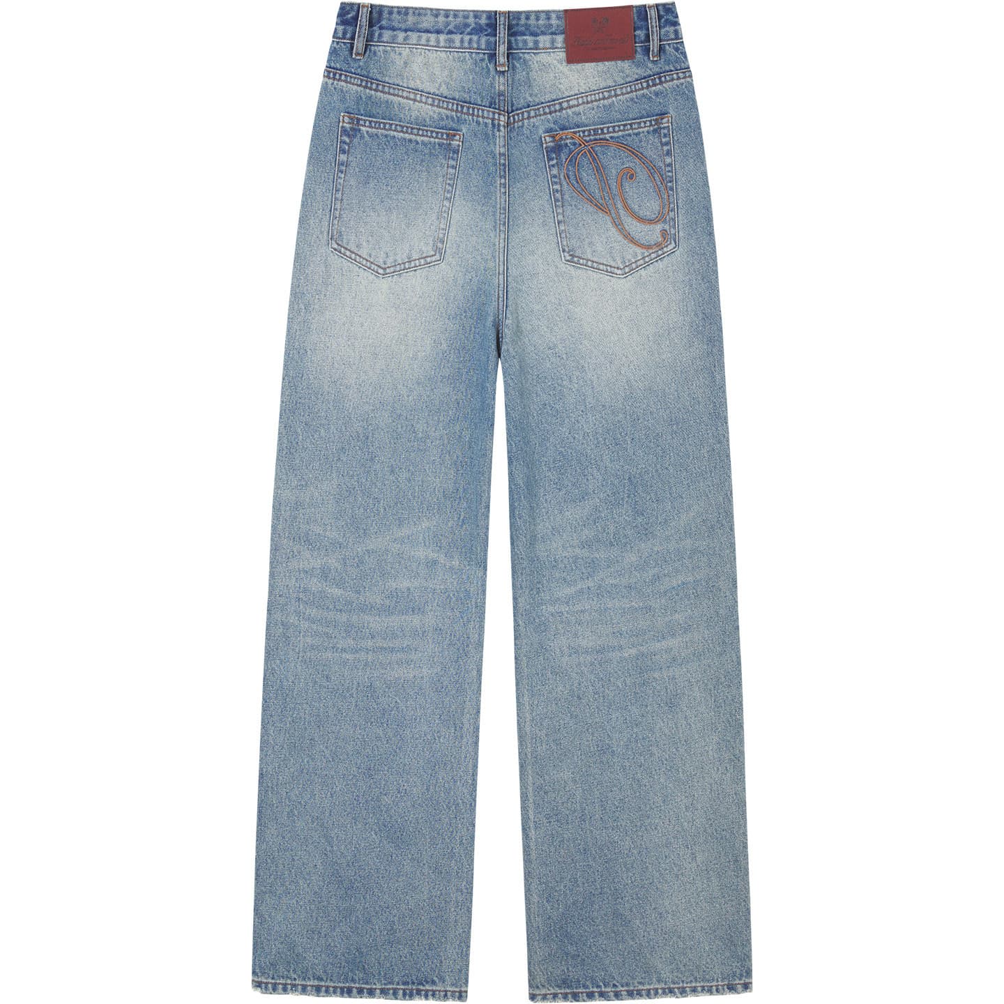 Штаны PSO Brand Blue Unisex Jeans PSO Brand Синий Унисекс Джинсы - изображение 2
