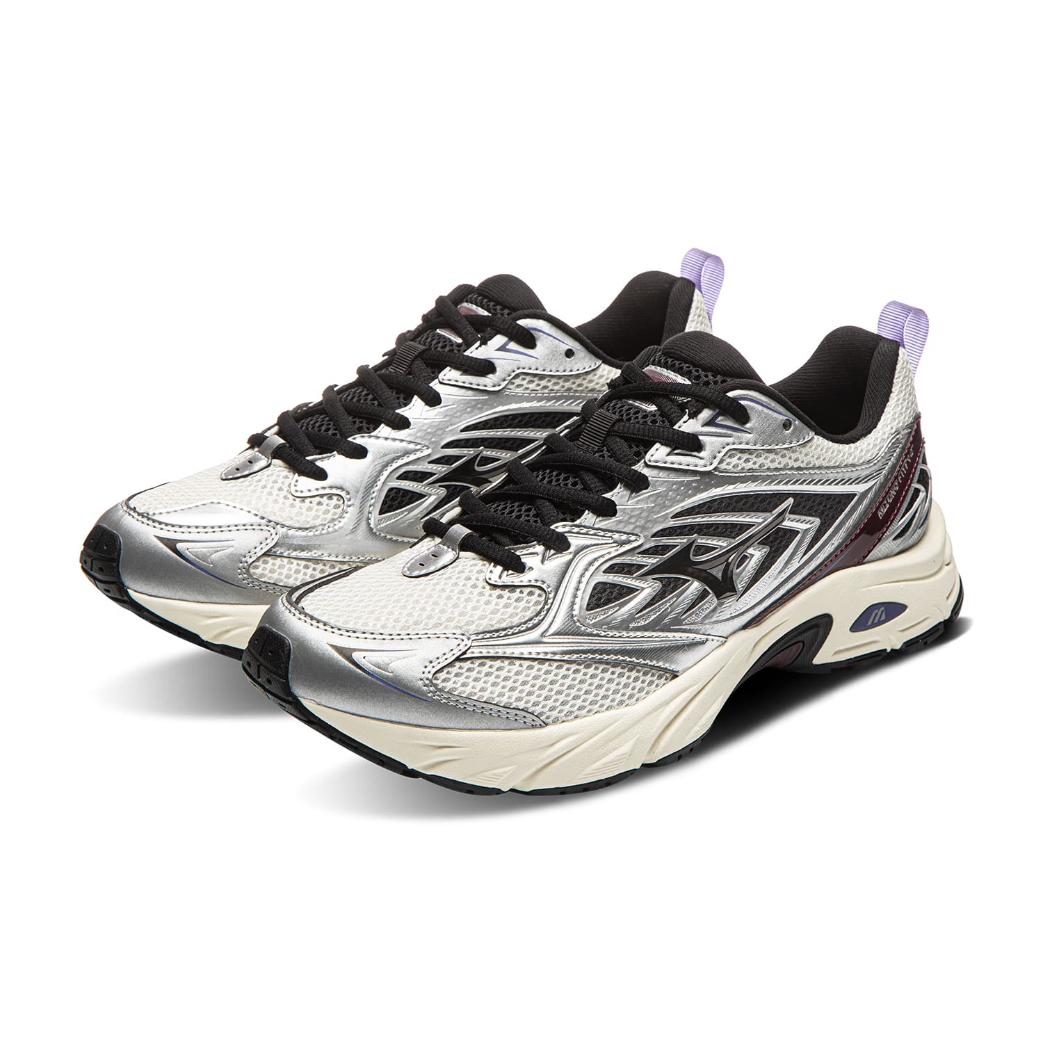Кроссовки для бега Mizuno FIYI V2 Текстиль Синтетическая кожа Низкий топ Бег на длинные дистанции Спринт Беговые кроссовки Унисекс - изображение 3