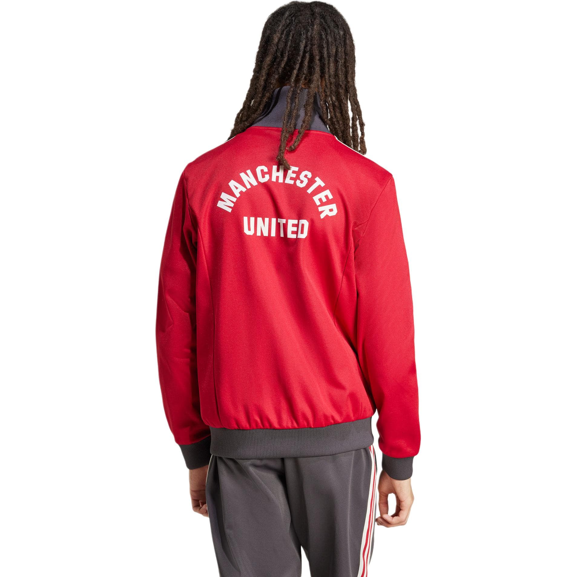 Куртка Adidas Originals MUFC MANCHESTER UNITED Victory Red Men's Jackets - изображение 7