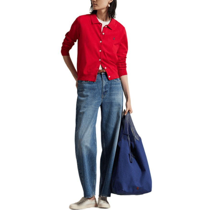 Кофта Polo Ralph Lauren Трикотаж Женский Красный - изображение 2