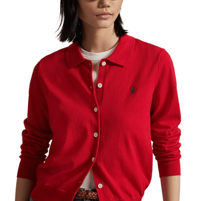 Кофта Polo Ralph Lauren Трикотаж Женский Красный - изображение 5