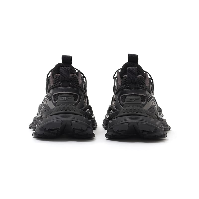 Кроссовки ANTA SNEAKERVERSE Низкий топ массивные кроссовки мужские черный серый черный - изображение 4