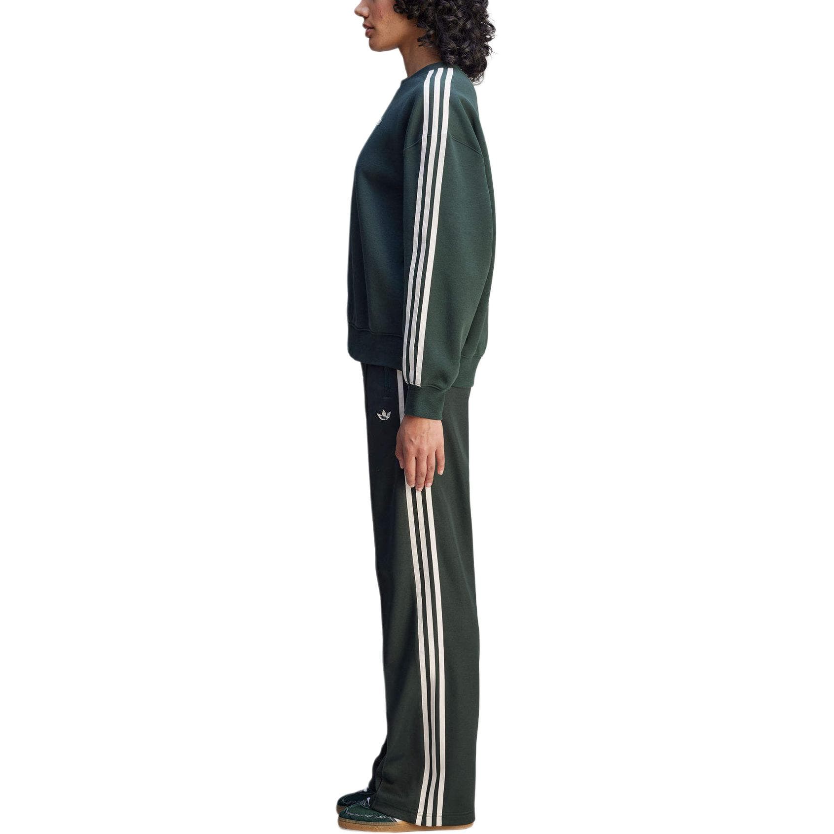 Штаны Adidas Originals x Sporty Rich SPORTY RICH Спортивные брюки женские темно-зеленые - изображение 6
