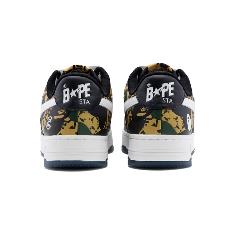 Кроссовки BAPE BAPE STA x CLOT CAMO - изображение 3