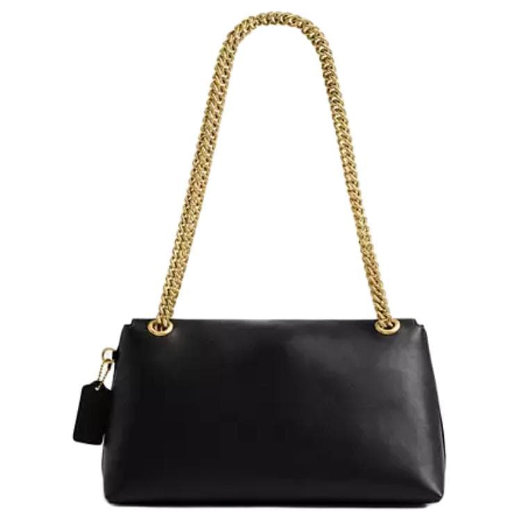 Сумка через плечо COACH Chelsea Коровья кожа Сумка через плечо Большая Женская Черная - изображение 3