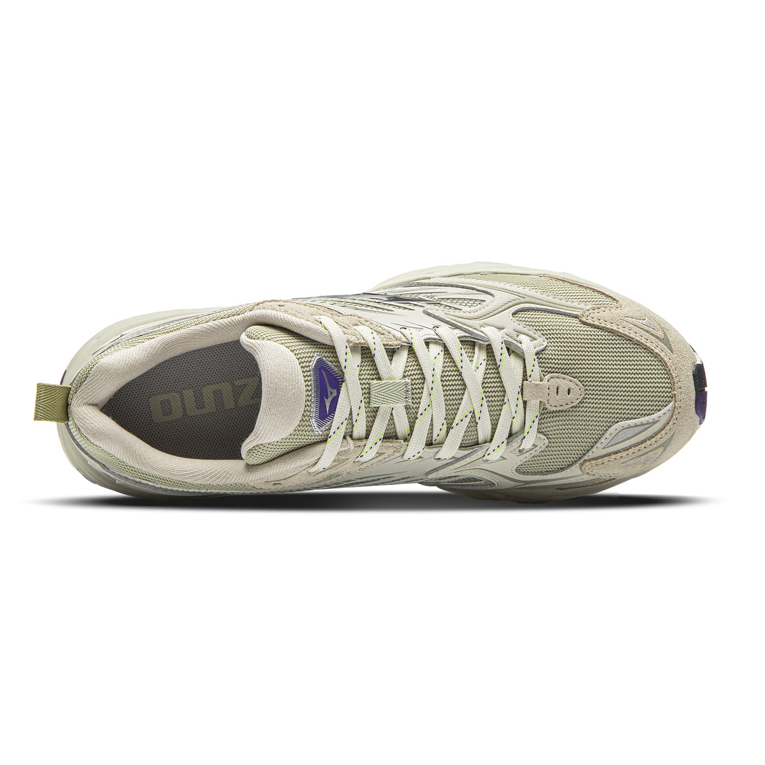 Кроссовки для бега Mizuno FIYI V2 Текстиль Синтетическая кожа Низкий топ Беговые кроссовки Унисекс Цвет дубовый серый - изображение 4