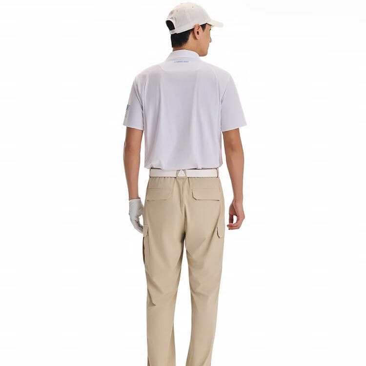 Поло LI NING 1990 Golf Collection Поло Мужской Стандартный белый - изображение 4
