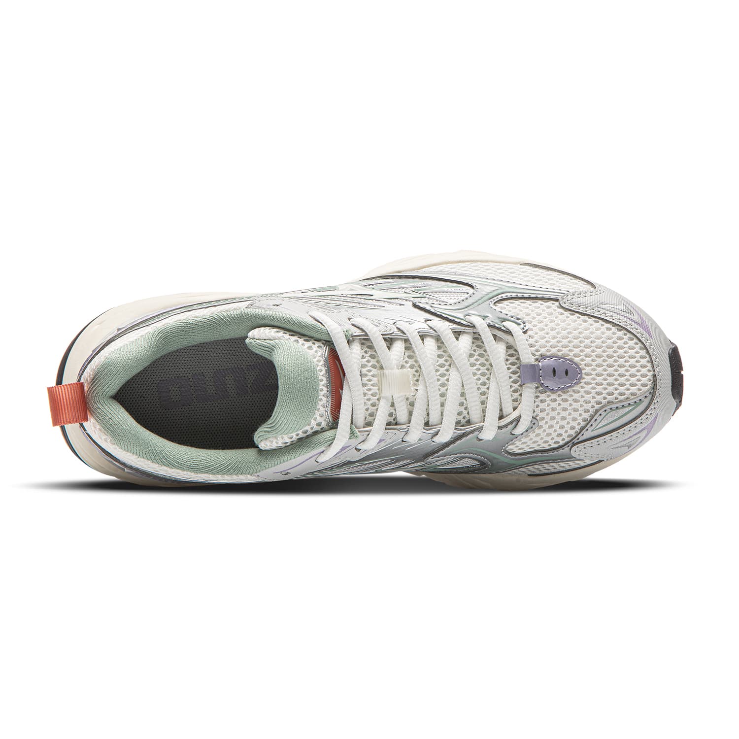 Кроссовки для бега Mizuno FIYI V2 Low Топ Беговые кроссовки Унисекс Icing Сахар Серебряный - изображение 4