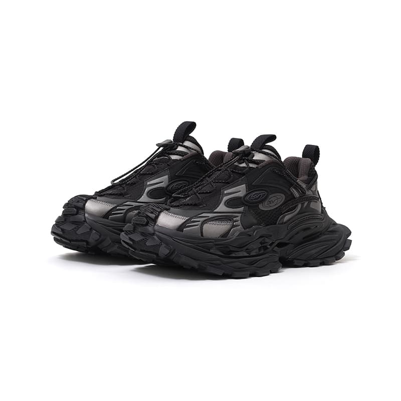 Кроссовки ANTA SNEAKERVERSE Низкий топ массивные кроссовки мужские черный серый черный - изображение 2