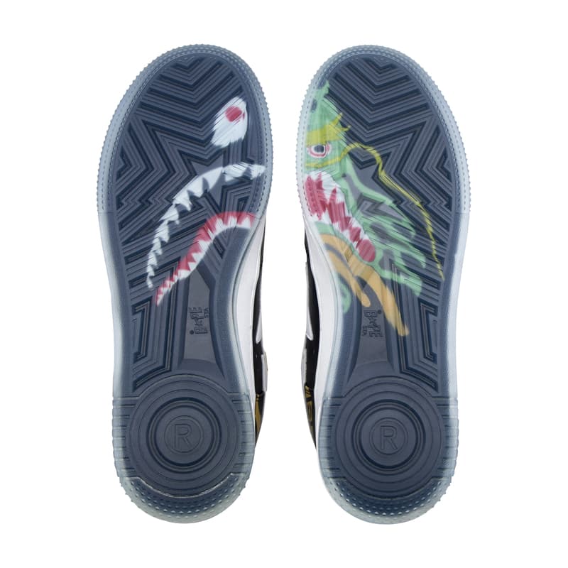 Кроссовки BAPE BAPE STA x CLOT CAMO - изображение 4