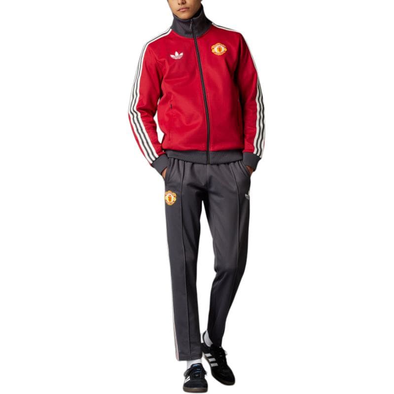 Куртка Adidas Originals MUFC MANCHESTER UNITED Victory Red Men's Jackets - изображение 3