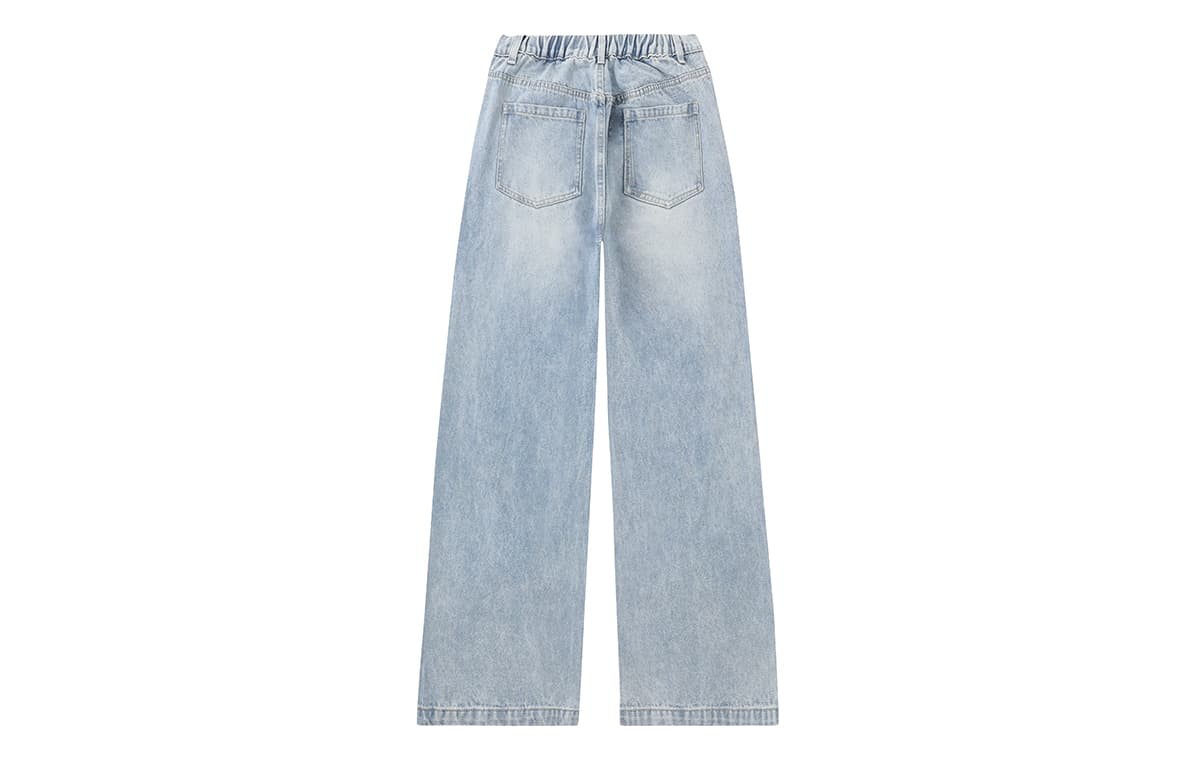 Штаны LAMLICKA Blue Unisex Jeans LAMLICKA Синий Унисекс Джинсы - изображение 2
