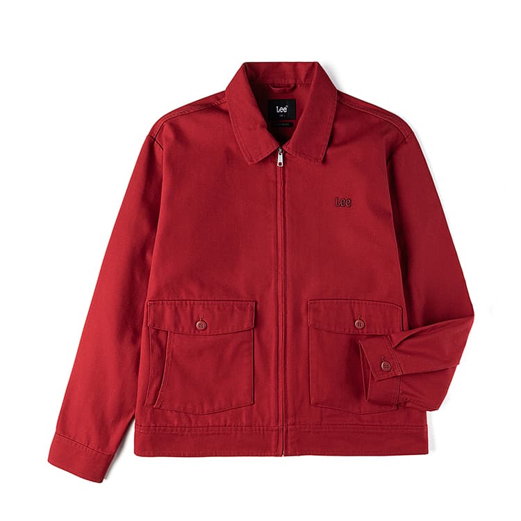 Куртка Lee Red Unisex Jackets Ли Красный Унисекс Куртки - изображение 1