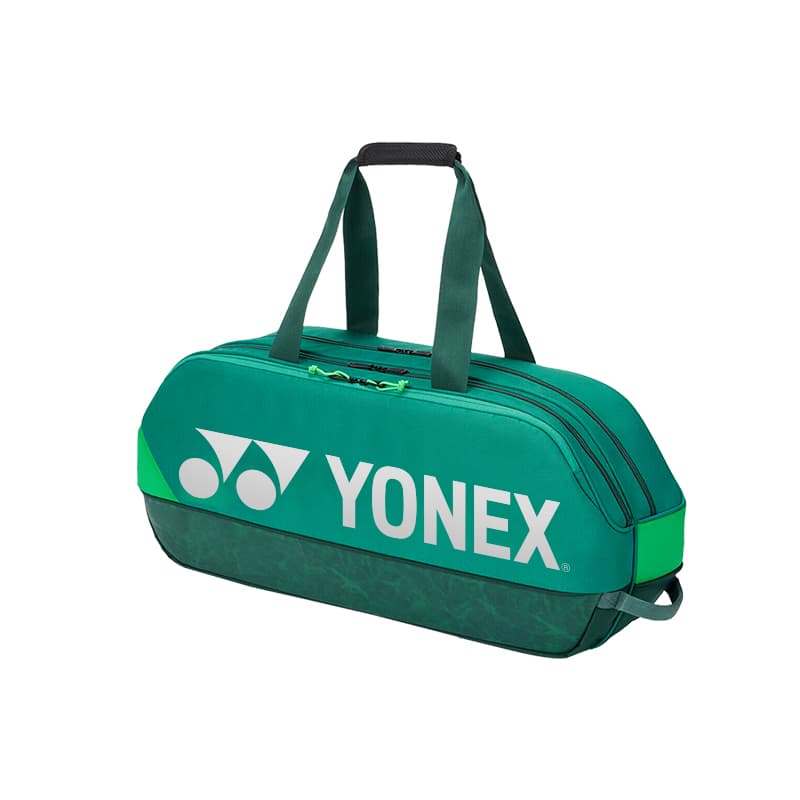 Спортивная сумка YONEX Ткань + Искусственная кожа Сумка для бадминтона для тренировок Унисекс Темно-зеленый - изображение 2