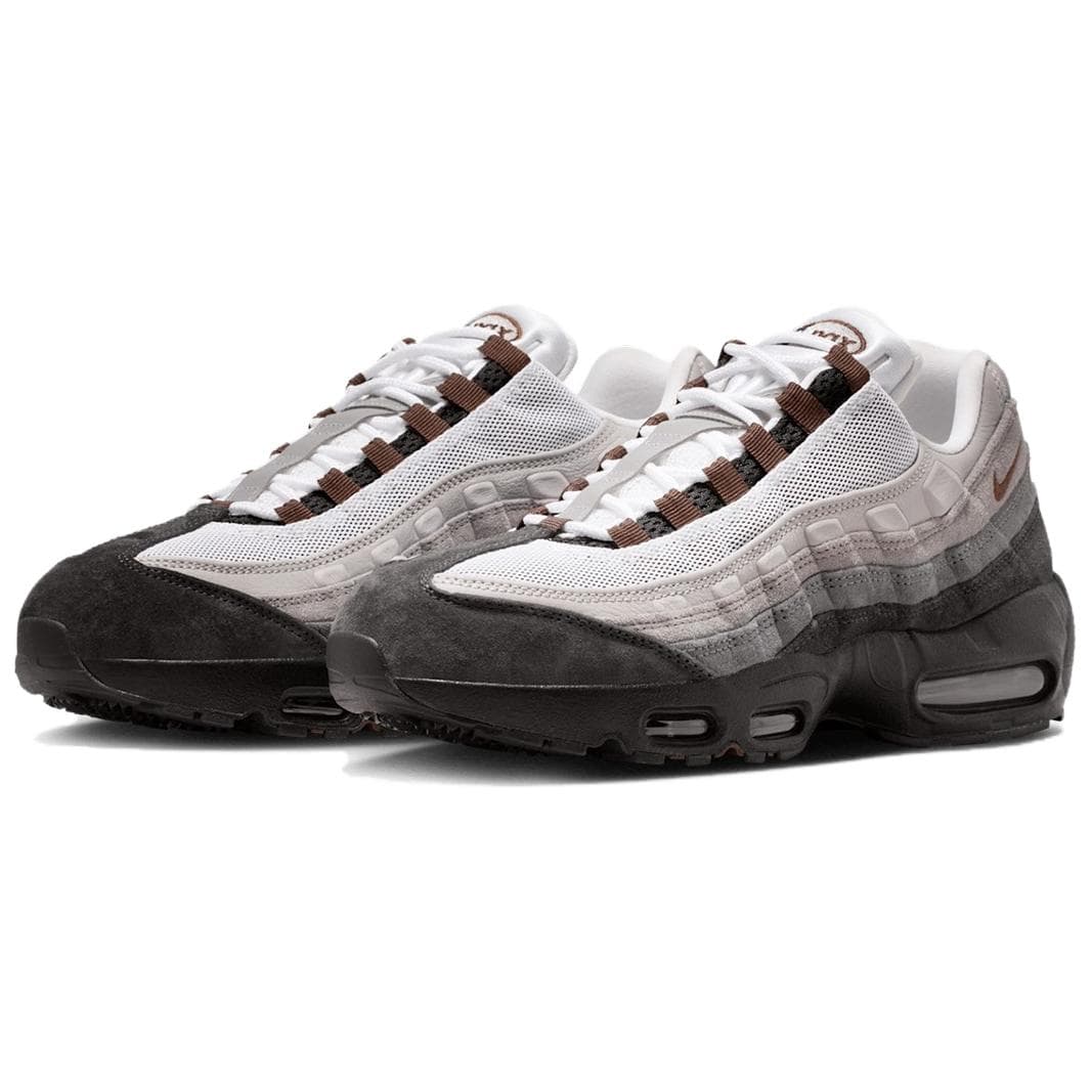 Кроссовки для бега Nike Air MAX 95 Комфортные и Легкие Низкие Беговые Кроссовки Унисекс Черные Серые - изображение 3