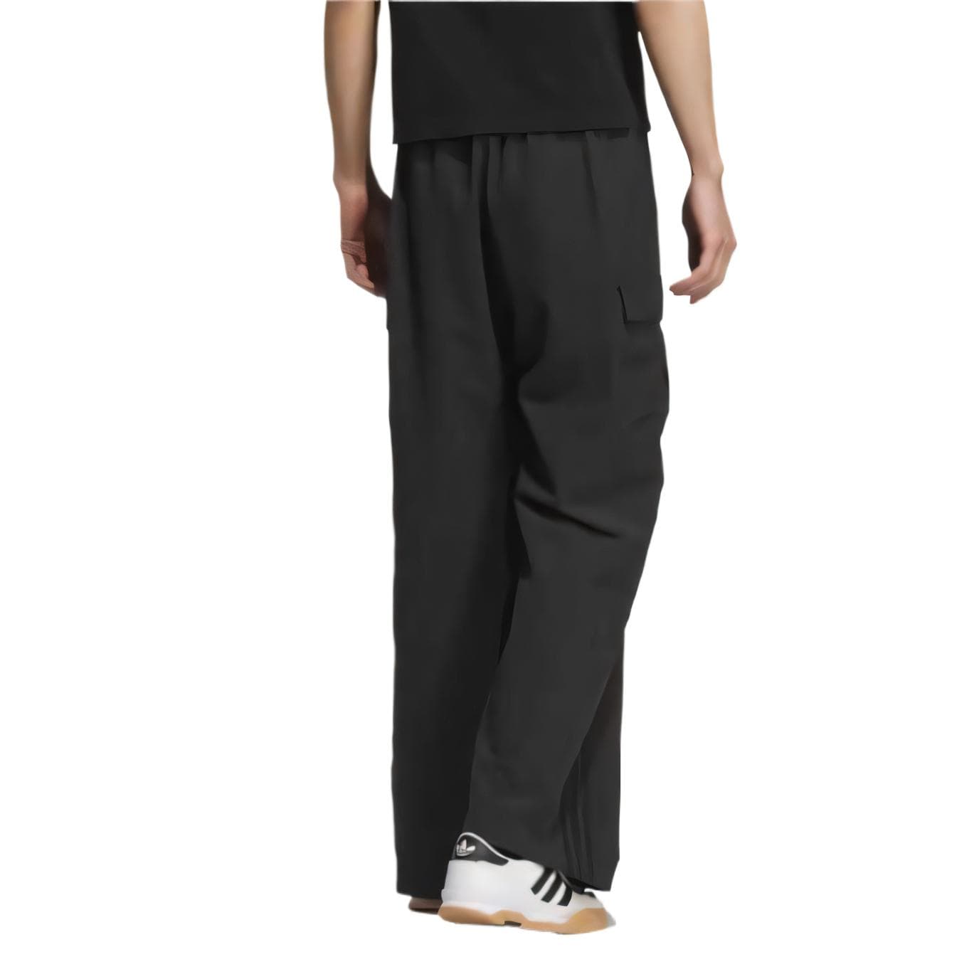 Штаны Adidas Originals Карго Брюки Унисекс Черные - изображение 4