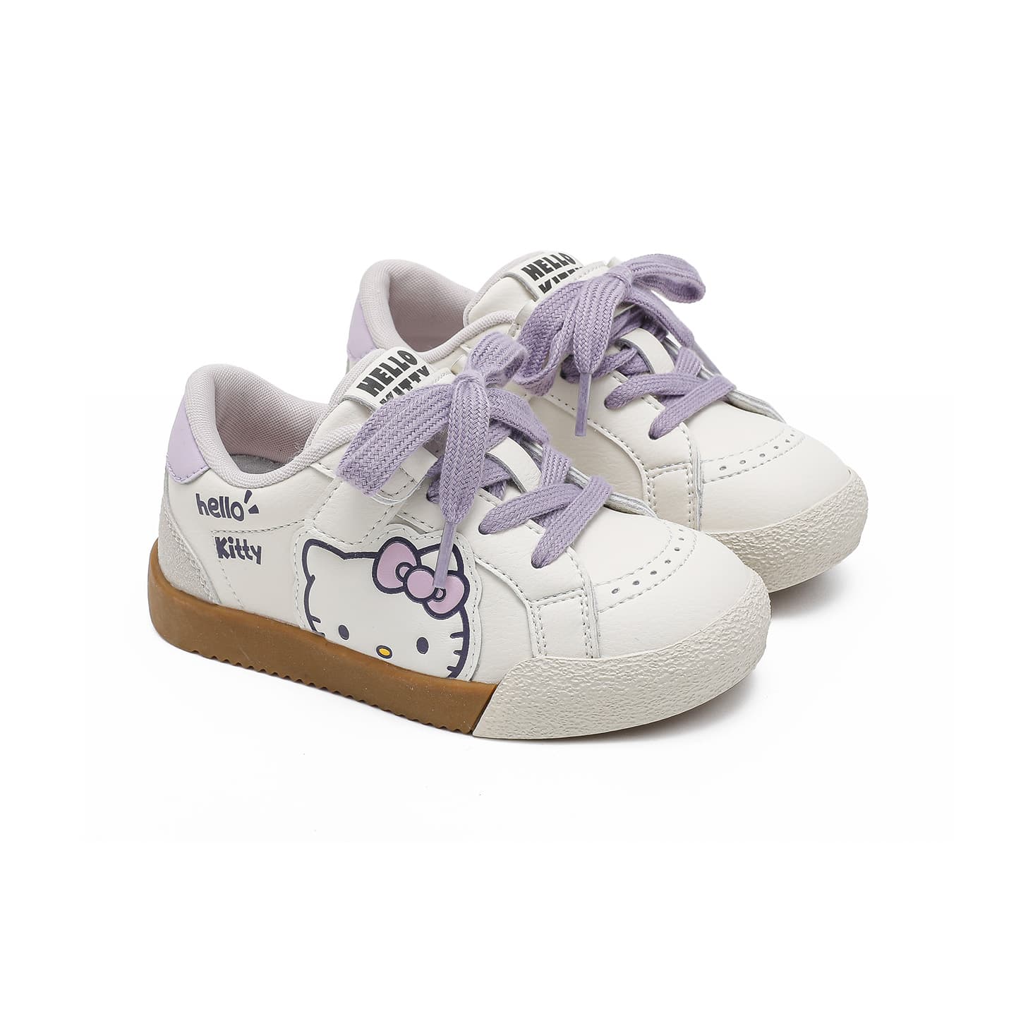 Кроссовки Hello Kitty X Sanrio Синтетическая кожа Низкие кеды для детей Lifestyle Детские - изображение 3