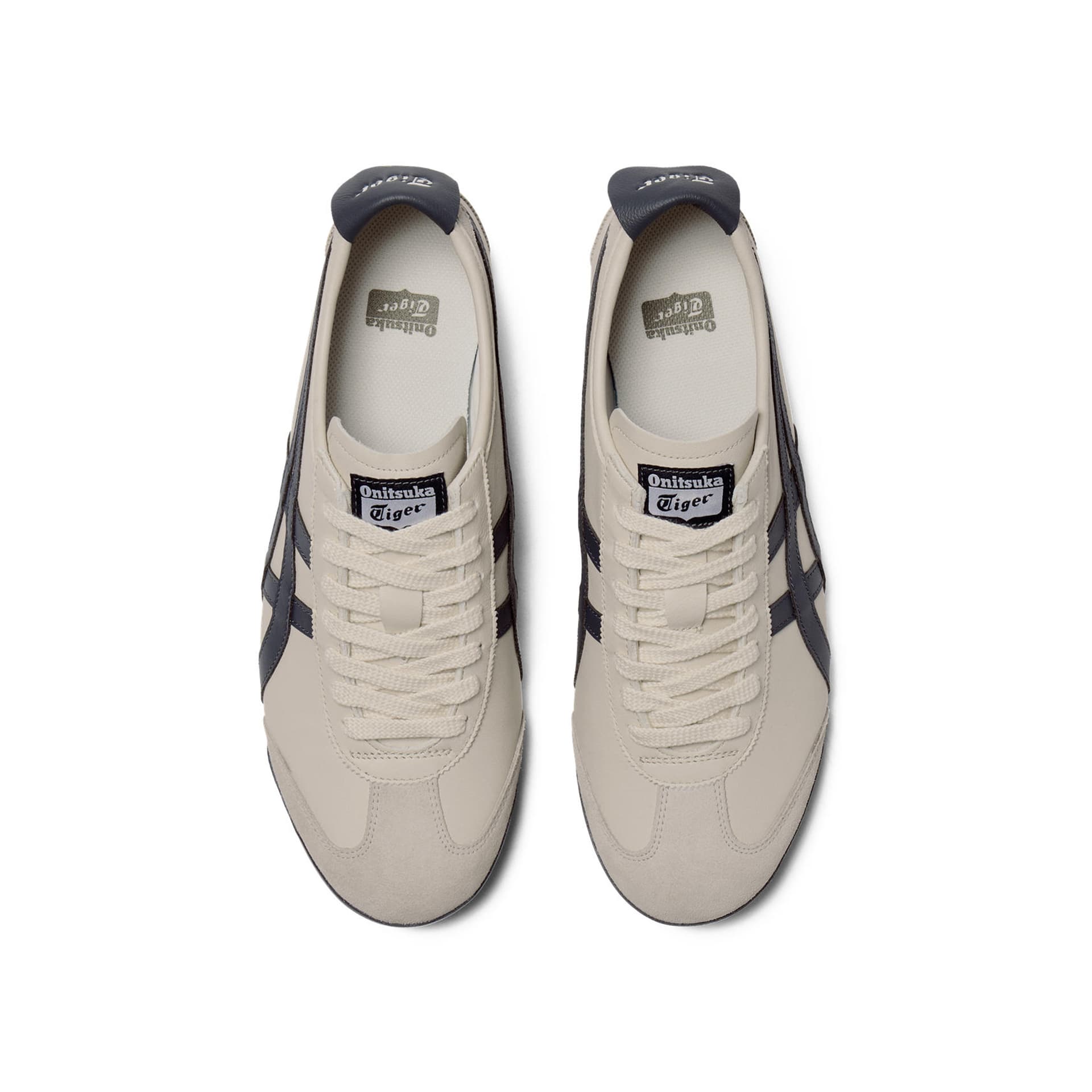 Кроссовки Onitsuka Tiger MEXICO 66 Повседневная обувь Унисекс Бежевый - изображение 5