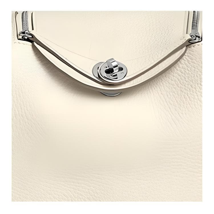 Сумка через плечо HERMES Lindy mini 19 Tourillon Clemence 19 S0 Cream - изображение 5