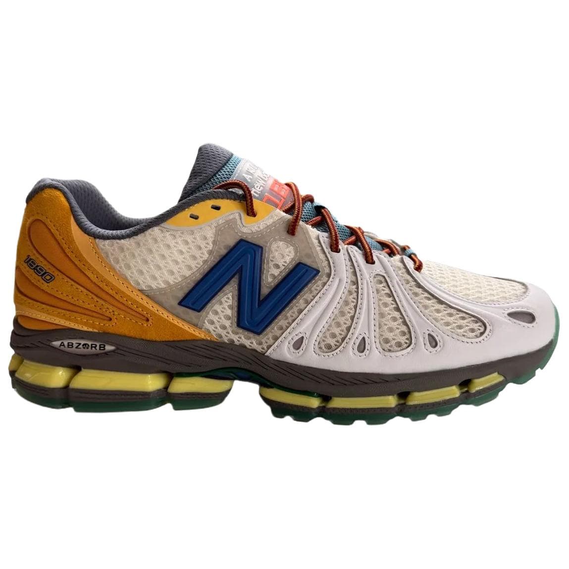 Кроссовки New Balance x Action Bronson NB 1890 Повседневная обувь Унисекс Синий Черный - изображение 2
