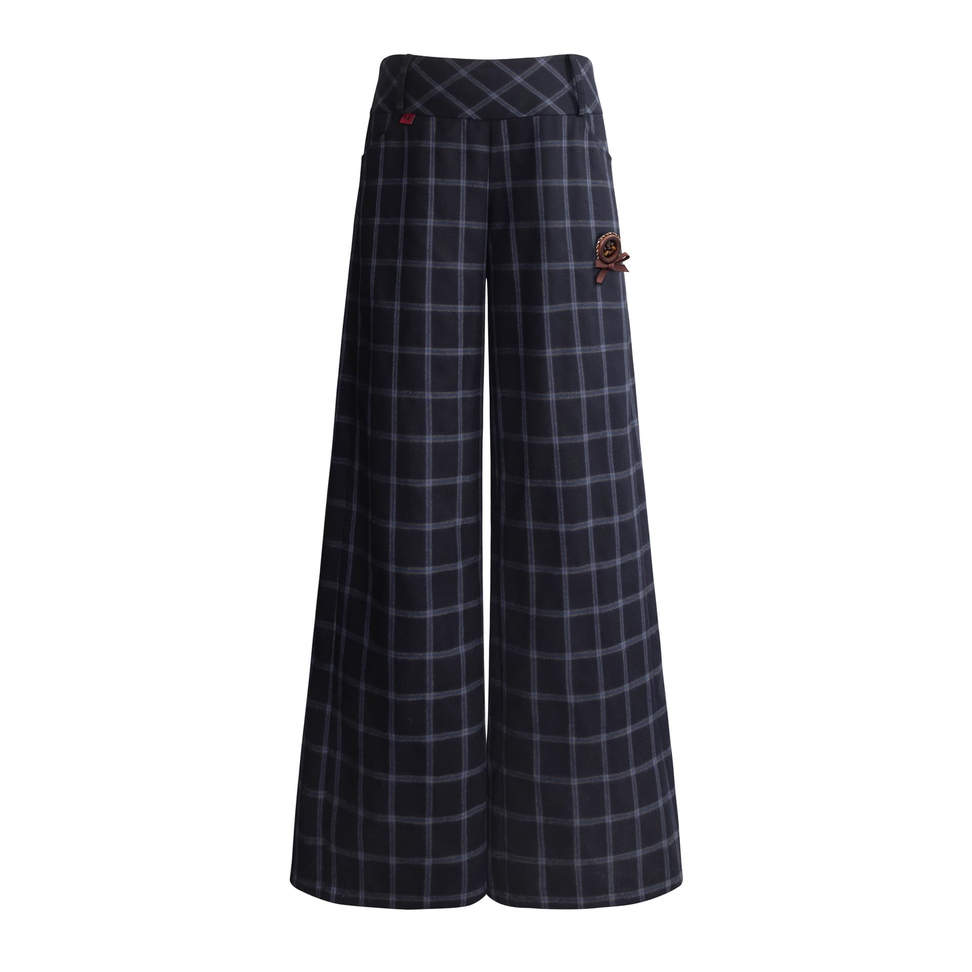 Штаны UNIFREE Blue Women's Casual Pants UNIFREE Синий Женские Повседневные Брюки - изображение 1